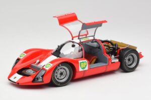 Porsche 906E BP World Record Runs Monza 1967 Minichamps 1:18 100676100 Pressofusione — immagine 2 di 8
