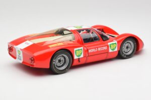 Porsche 906E BP World Record Runs Monza 1967 Minichamps 1:18 100676100 Pressofusione — immagine 3 di 8