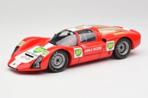 Porsche 906E BP World Record Runs Monza 1967 Minichamps 1:18 100676100 Pressofusione