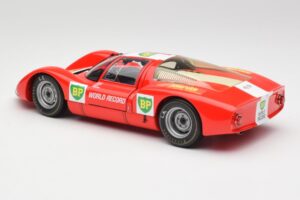 Porsche 906E BP World Record Runs Monza 1967 Minichamps 1:18 100676100 Pressofusione — immagine 7 di 8