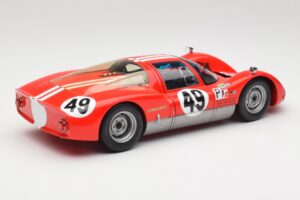 Porsche 906K #49 R. Vogele / J. Siffert 12 Hours of Sebring 1966 Minichamps 1:18 100666149 Pressofusione — immagine 3 di 8