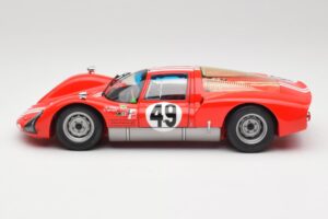 Porsche 906K #49 R. Vogele / J. Siffert 12 Hours of Sebring 1966 Minichamps 1:18 100666149 Pressofusione — immagine 4 di 8
