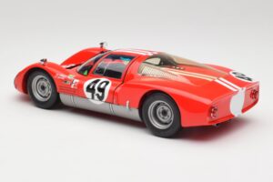 Porsche 906K #49 R. Vogele / J. Siffert 12 Hours of Sebring 1966 Minichamps 1:18 100666149 Pressofusione — immagine 7 di 8