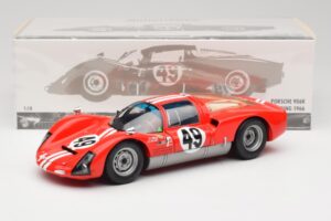 Porsche 906K #49 R. Vogele / J. Siffert 12 Hours of Sebring 1966 Minichamps 1:18 100666149 Pressofusione — immagine 8 di 8