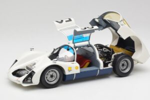 Porsche 906K #58 G. Klass / R. Stommelen 24 Hours of Le Mans 1966 Minichamps 1:18 100666158 Pressofusione — immagine 2 di 8