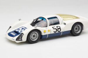 Porsche 906K #58 G. Klass / R. Stommelen 24 Hours of Le Mans 1966 Minichamps 1:18 100666158 Pressofusione