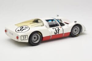 Porsche 906 K #37 V. Elford / B. Pon Porsche System 24 Hours of Le Mans 1967 Minichamps 1:18 100676137 Pressofusione — immagine 3 di 8
