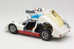 Porsche 906 K #37 V. Elford / B. Pon Porsche System 24 Hours of Le Mans 1967 Minichamps 1:18 100676137 Pressofusione — immagine 5 di 8