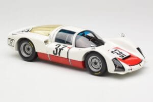 Porsche 906 K #37 V. Elford / B. Pon Porsche System 24 Hours of Le Mans 1967 Minichamps 1:18 100676137 Pressofusione — immagine 6 di 8