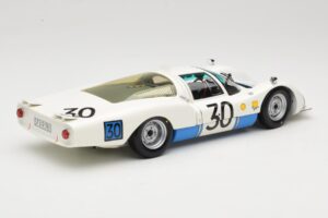Porsche 906 LE #30 J. Siffert / C. Davis GT Class Winner Le Mans 1966 Minichamps 1:18 100666130 Pressofusione — immagine 3 di 8