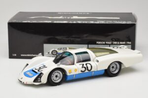 Porsche 906 LE #30 J. Siffert / C. Davis GT Class Winner Le Mans 1966 Minichamps 1:18 100666130 Pressofusione — immagine 8 di 8