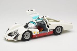 Porsche 906 LH #31 H. Herrmann / H. Linge Porsche System Engineering 24 Hours of Le Mans 1966 Minichamps 1:18 100666131 Press — immagine 2 di 8