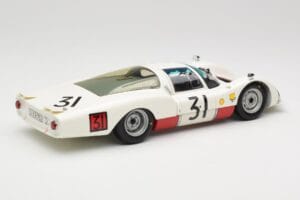 Porsche 906 LH #31 H. Herrmann / H. Linge Porsche System Engineering 24 Hours of Le Mans 1966 Minichamps 1:18 100666131 Press — immagine 3 di 8