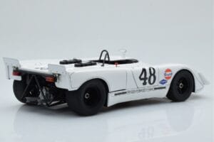 Porsche 908/02 #48 S. McQueen / P. Revson 12 Hours of Sebring 2nd Place Post Race Version 1970 AUTOart 1:18 87072 Pressofusio — immagine 3 di 8