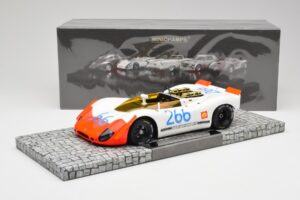 Porsche 908/02 Spyder #266 G. Mitter / G. Schuetz Targa Florio 1969 Minichamps 1:18 107692266 Pressofusione — immagine 6 di 6