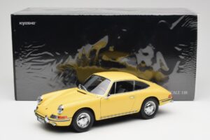 Porsche 911 901 Champagne Giallo Kyosho 1:18 08969Y Pressofusione — immagine 8 di 8