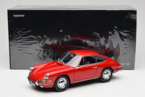 Porsche 911 901 Signal Rosso Kyosho 1:18 08969R Pressofusione — immagine 8 di 8