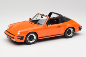 Porsche 911 930 Carrera 3.2 Targa Arancione Minichamps 1:18 100063064 Pressofusione