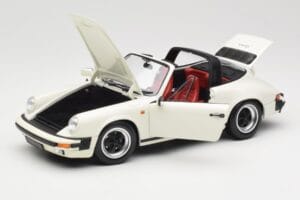 Porsche 911 930 Carrera Targa 3.2 Grand Prix White Minichamps 1:18 100063062 Pressofusione — immagine 2 di 8