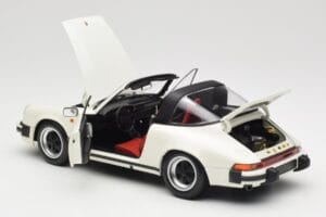 Porsche 911 930 Carrera Targa 3.2 Grand Prix White Minichamps 1:18 100063062 Pressofusione — immagine 5 di 8