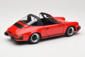 Porsche 911 930 Carrera Targa 3.2 Guards Red Minichamps 1:18 100063061 Pressofusione — immagine 4 di 9