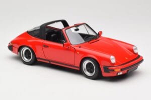 Porsche 911 930 Carrera Targa 3.2 Guards Red Minichamps 1:18 100063061 Pressofusione — immagine 7 di 9