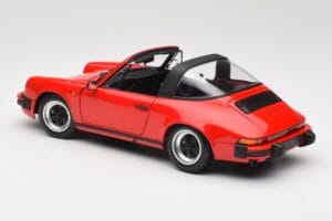 Porsche 911 930 Carrera Targa 3.2 Guards Red Minichamps 1:18 100063061 Pressofusione — immagine 8 di 9