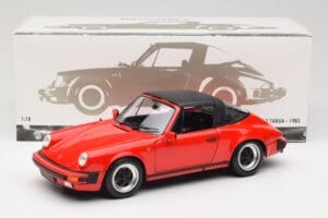Porsche 911 930 Carrera Targa 3.2 Guards Red Minichamps 1:18 100063061 Pressofusione — immagine 9 di 9