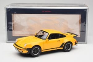 Porsche 911 930 Turbo 3.0 Giallo Norev 1:18 187579 Pressofusione — immagine 8 di 8