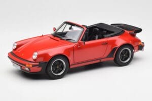 Porsche 911 930 Turbo Cabriolet Rosso Norev 1:18 187664 Pressofusione