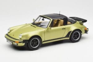 Porsche 911 930 Turbo Targa Verde Metallizzato Norev 1:18 187526 Pressofusione — immagine 3 di 10