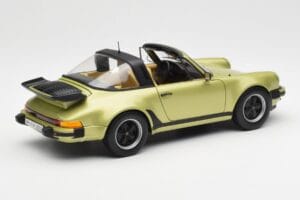 Porsche 911 930 Turbo Targa Verde Metallizzato Norev 1:18 187526 Pressofusione — immagine 4 di 10