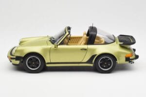 Porsche 911 930 Turbo Targa Verde Metallizzato Norev 1:18 187526 Pressofusione — immagine 6 di 10