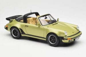 Porsche 911 930 Turbo Targa Verde Metallizzato Norev 1:18 187526 Pressofusione — immagine 8 di 10