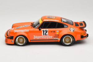 Porsche 911 934 Jagermeister #12 H. Kelleners Winner ADAC Eifelrennen DRM 1976 Minichamps 1:18 155766412 Pressofusione — immagine 3 di 6