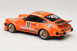 Porsche 911 934 Jagermeister #12 H. Kelleners Winner ADAC Eifelrennen DRM 1976 Minichamps 1:18 155766412 Pressofusione — immagine 5 di 6
