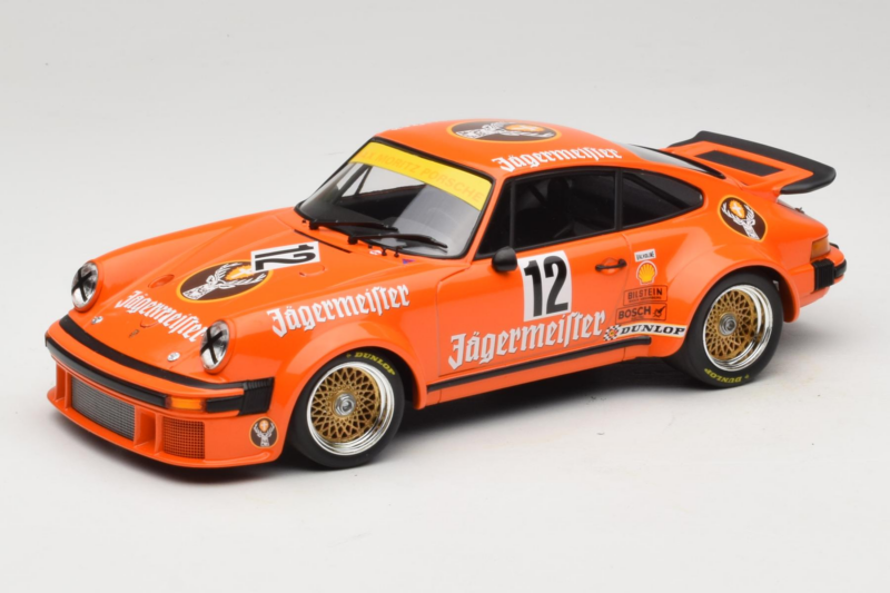 Porsche 911 934 Jagermeister #12 H. Kelleners Winner ADAC Eifelrennen DRM 1976 Minichamps 1:18 155766412 Pressofusione
