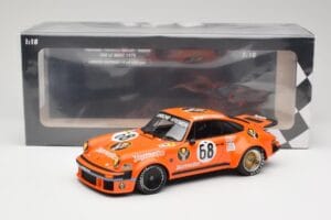 Porsche 911 934 Jagermeister #68 C. Poulain / D. Feitler 24 Hours of Le Mans 1978 Minichamps 1:18 155786468 Pressofusione — immagine 6 di 6
