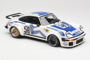 Porsche 911 934 #58 B. Wollek / P. Gurdjian Kremer Racing Winners Group 4 24 Hours of Le Mans 1977 Minichamps 1:18 155776458  — immagine 4 di 6
