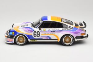 Porsche 911 934 Schiller Racing Team #69 R. Haldi / H. Vetsch 24 Hours of Le Mans 1976 Minichamps 1:18 155766469 Pressofusion — immagine 3 di 6