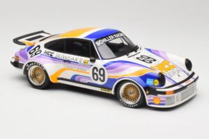 Porsche 911 934 Schiller Racing Team #69 R. Haldi / H. Vetsch 24 Hours of Le Mans 1976 Minichamps 1:18 155766469 Pressofusion — immagine 4 di 6