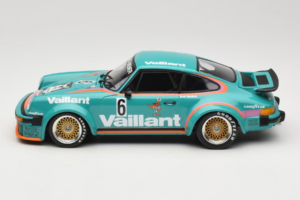 Porsche 911 934 Vaillant #6 B. Wollek Winner Norisring DRM 1976 Minichamps 1:18 155766406 Pressofusione — immagine 3 di 6