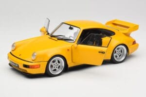 Porsche 911 964 3.8 RS Speed Yellow Solido 1:18 S1803401 Pressofusione — immagine 2 di 7