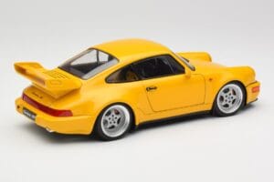 Porsche 911 964 3.8 RS Speed Yellow Solido 1:18 S1803401 Pressofusione — immagine 3 di 7