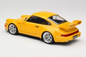 Porsche 911 964 3.8 RS Speed Yellow Solido 1:18 S1803401 Pressofusione — immagine 6 di 7