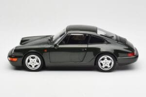 Porsche 911 964 Carrera 4 Verde Metallizzato Norev 1:18 187321 Pressofusione — immagine 4 di 8