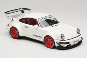 Porsche 911 964 RWB Hoonigan Bianco GT Spirit 1:18 GT732 Resina — immagine 4 di 6