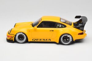 Porsche 911 964 RWB Keema Yellow GT Spirit 1:18 GT492 Resina — immagine 3 di 6