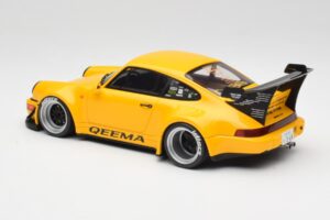 Porsche 911 964 RWB Keema Yellow GT Spirit 1:18 GT492 Resina — immagine 5 di 6