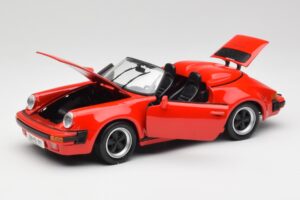 Porsche 911 964 Speedster Rosso Maisto 1:18 37800-M2 Pressofusione — immagine 2 di 8